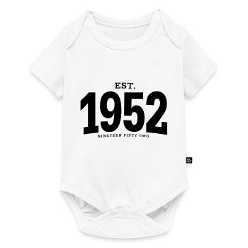 EST. 1952 Nineteen Fifty Two - Baby Premium short-sleeve bodysuit - white - Front