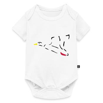 Duck - Baby Premium short-sleeve bodysuit - white - Front