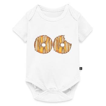 Donuts Confiserie Cookie Tart Cake Pies - Baby Premium short-sleeve bodysuit - white - Front