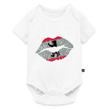 Kiss (Berlin) - Baby Premium short-sleeve bodysuit - white - Front