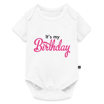 birthday - Baby Premium short-sleeve bodysuit - white - Front