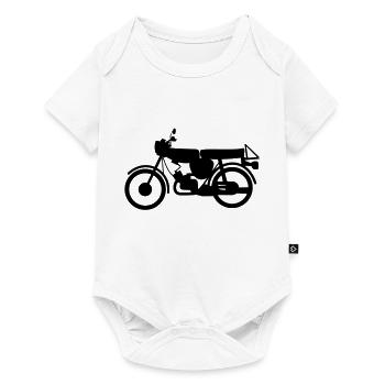Moped - Baby Premium short-sleeve bodysuit - white - Front