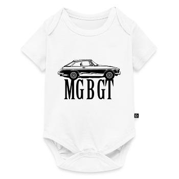 MG MGB GT - Autonaut.com - Baby Premium short-sleeve bodysuit - white - Front
