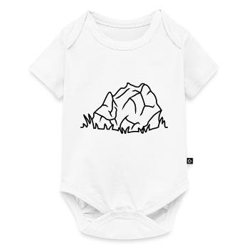 Stone - Baby Premium short-sleeve bodysuit - white - Front