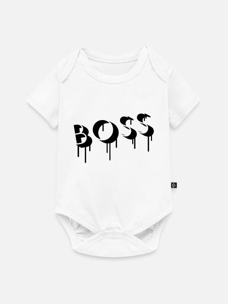 Boss Graffiti - Baby Premium short-sleeve bodysuit - white