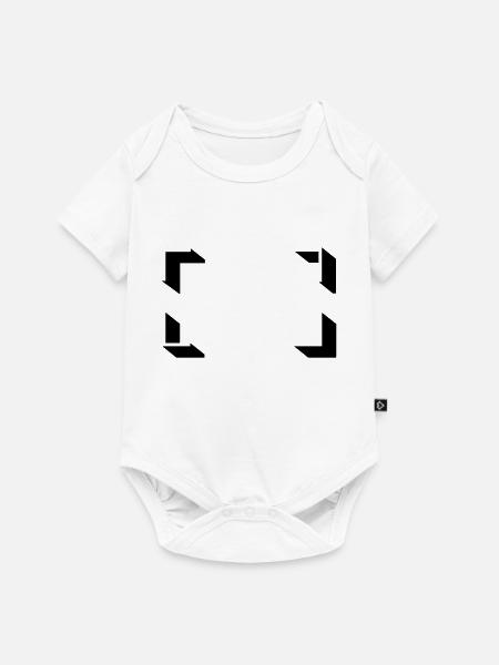 Frame - Baby Premium Kurzarmbody - Weiß