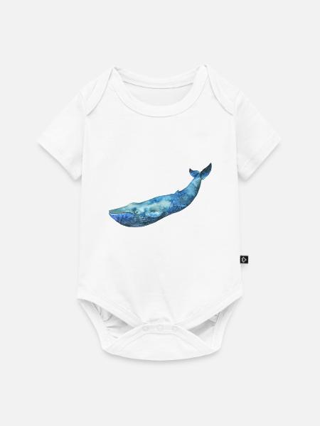 WAL - Baby Premium Kurzarmbody - Weiß