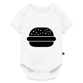 Hamburger - Body à manches courtes Premium Bébé - blanc - Devant