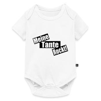 meine Tante rockt - Baby Premium Kurzarmbody - Weiß - Vorne
