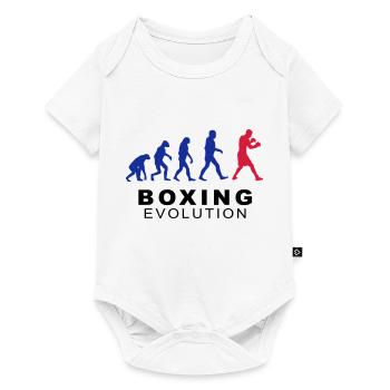 Boxing evolution - Body à manches courtes Premium Bébé - blanc - Devant