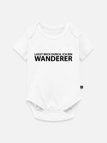 wanderer - Baby Premium Kurzarmbody - Weiß