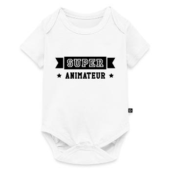 Animateur / Animatrice / Animation / Vacances - Body à manches courtes Premium Bébé - blanc - Devant
