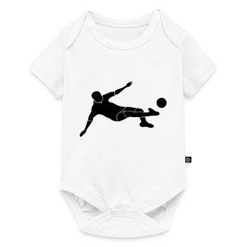 Fußball - Soccer - Body à manches courtes Premium Bébé - blanc - Devant
