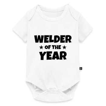 Soudage / Soudeur / Soudure / Métier / Job - Body à manches courtes Premium Bébé - blanc - Devant