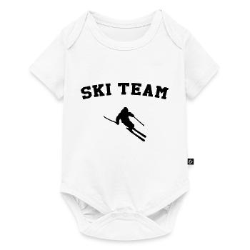 ski team - Baby Premium short-sleeve bodysuit - white - Front