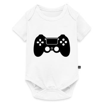 gaming - Body à manches courtes Premium Bébé - blanc - Devant