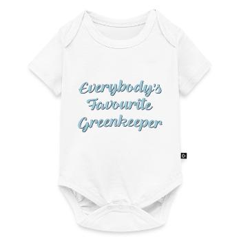 Everybodys favourite greenkeeper funny t - Baby Premium short-sleeve bodysuit - white - Front