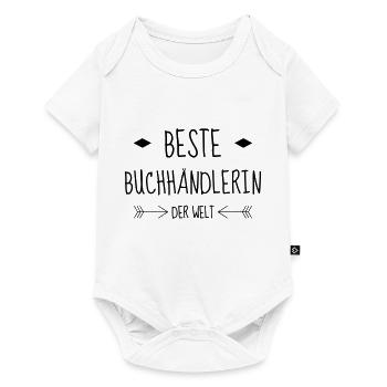 Bookseller Libraire Livre Buchhändler Book Reading - Baby Premium short-sleeve bodysuit - white - Front