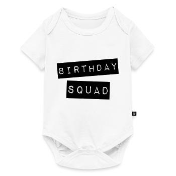 Birthday Squad - Baby Premium short-sleeve bodysuit - white - Front