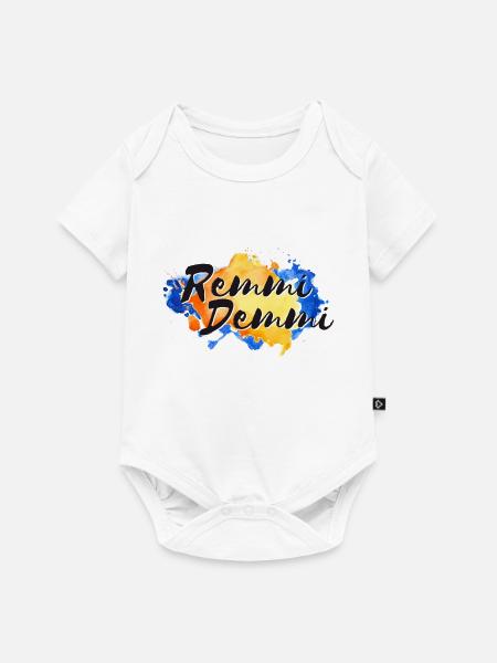 Remmidemmi - Baby Premium Kurzarmbody - Weiß