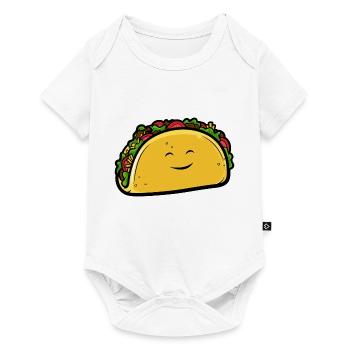 Taco - Baby Premium short-sleeve bodysuit - white - Front