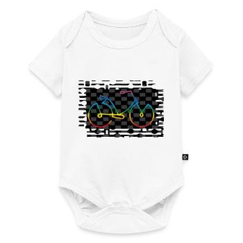 bike - Baby Premium short-sleeve bodysuit - white - Front