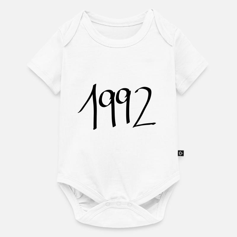 1992 - Body à manches courtes Premium Bébé - blanc