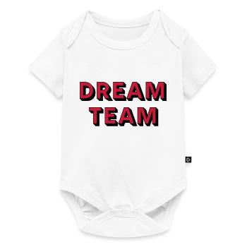 DREAM TEAM - Body à manches courtes Premium Bébé - blanc - Devant