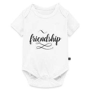Friendship - Baby Premium short-sleeve bodysuit - white - Front