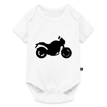  Monster - Baby Premium Kurzarmbody - Weiß - Vorne