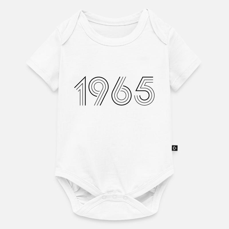 1965 - Body à manches courtes Premium Bébé - blanc
