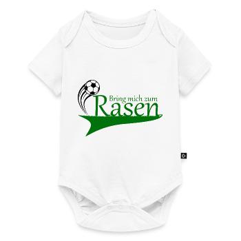 Bring mich zum Rasen - Baby Premium Kurzarmbody - Weiß - Vorne