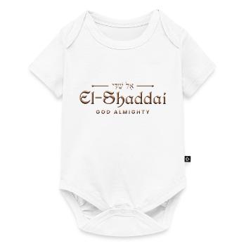 El Shaddai - God Almighty - Christian Clothing - Baby Premium short-sleeve bodysuit - white - Front
