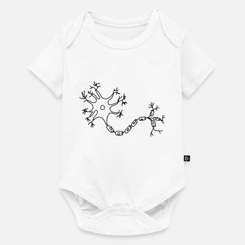 neurone - Body à manches courtes Premium Bébé - blanc