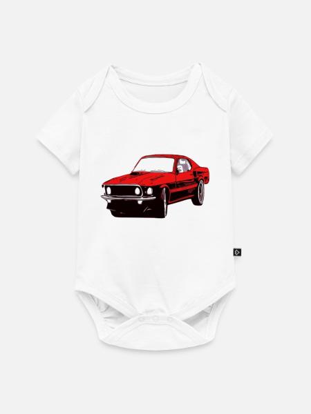 Auto - Baby Premium Kurzarmbody - Weiß