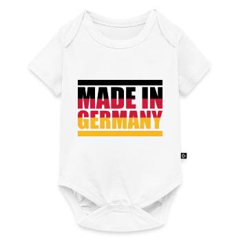 Made in Germany - Baby Premium short-sleeve bodysuit - white - Front