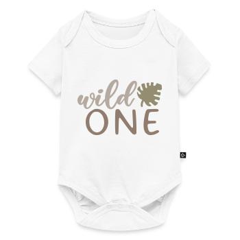 wild one - Baby Design - Baby Premium Kurzarmbody - Weiß - Vorne