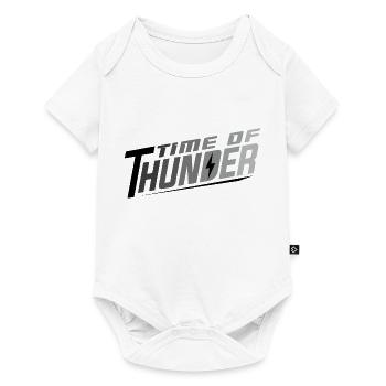 COLORMIX POWER - Baby Premium Kurzarmbody - Weiß - Vorne