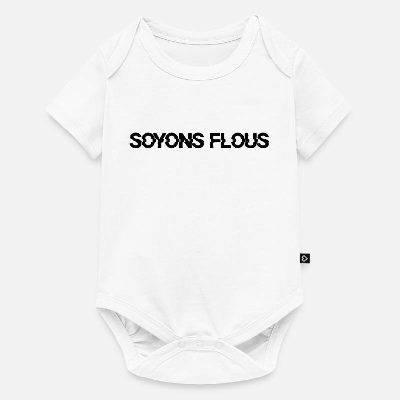 Soyons flous - Body à manches courtes Premium Bébé - blanc