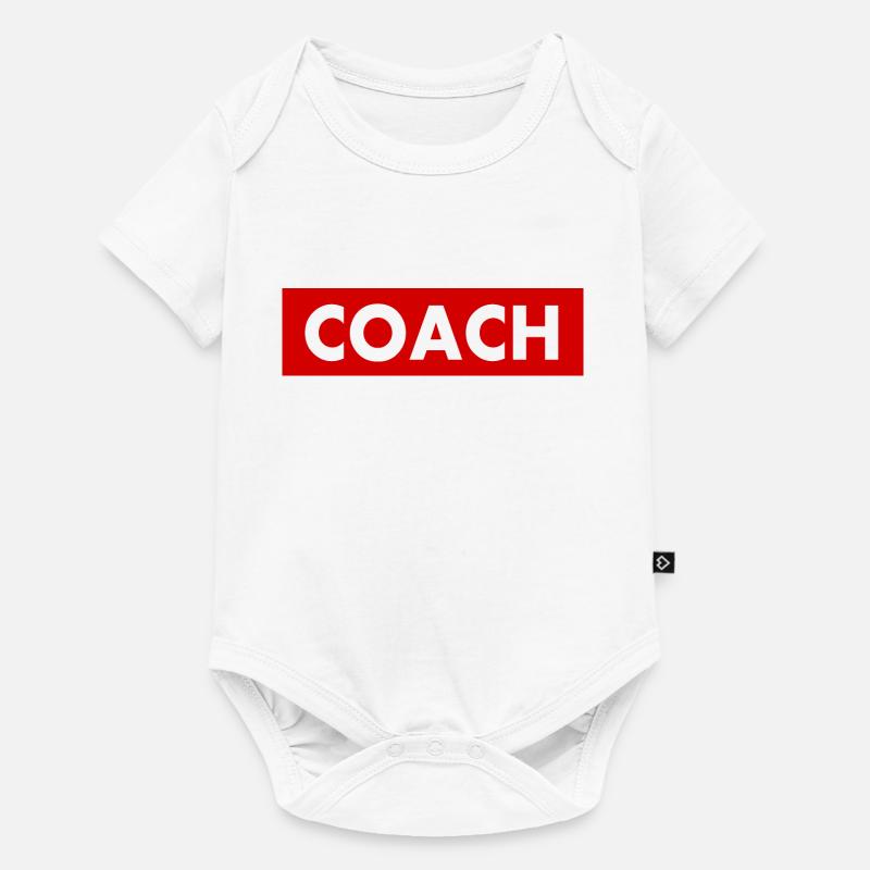 Coach - Baby Premium Kurzarmbody - Weiß