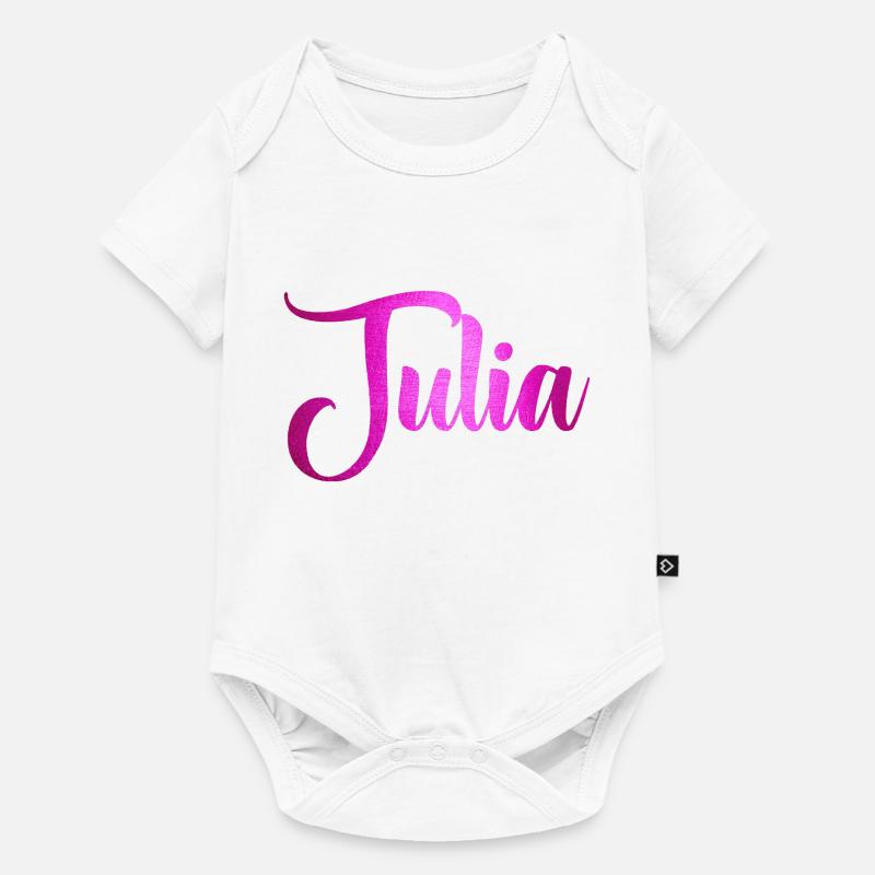Juliette - Body à manches courtes Premium Bébé - blanc