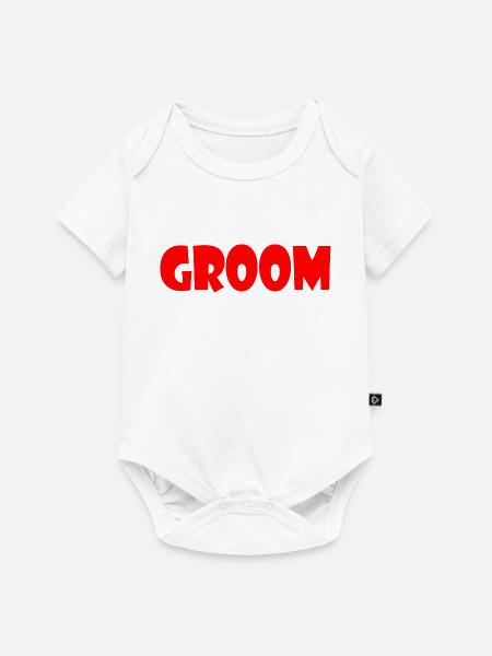 Groom - Baby Premium Kurzarmbody - Weiß