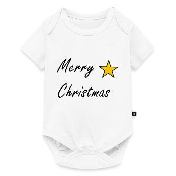 Joyeux Noël - Body à manches courtes Premium Bébé - blanc - Devant