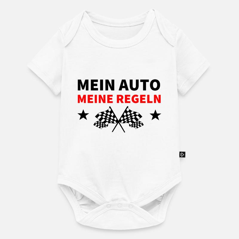 Auto - Baby Premium Kurzarmbody - Weiß