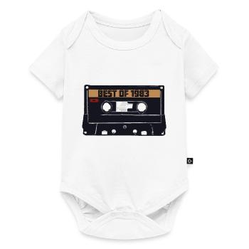 Best of 1983 - 40 Birthday Retro Gift Idea - Baby Premium short-sleeve bodysuit - white - Front