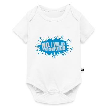 Ne pas réparer votre ordinateur - Body à manches courtes Premium Bébé - blanc - Devant