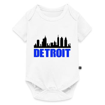 Detroit - Baby Premium short-sleeve bodysuit - white - Front