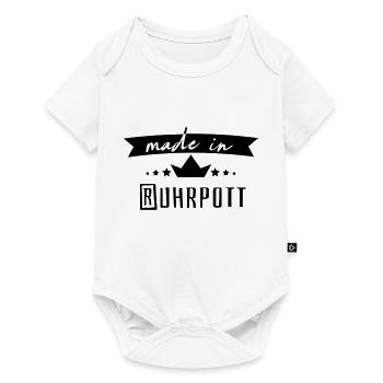 Made in Ruhrpott - Baby Premium Kurzarmbody - Weiß - Vorne