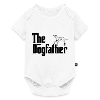 Dalmatian Dogfather Dog Lover Godfather Style - Body à manches courtes Premium Bébé - blanc - Devant