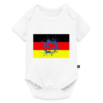 Football Fussball - Body à manches courtes Premium Bébé - blanc - Devant